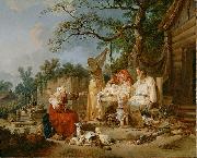 Jean-Baptiste Le Prince The Russian Cradle France oil painting artist